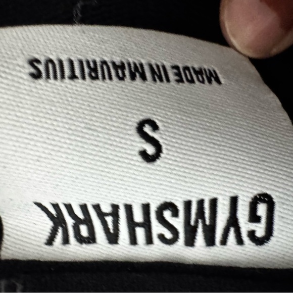 Gymshark Black Long Sleeve active leisure yoga workout Crop Top - Picture 5 of 5